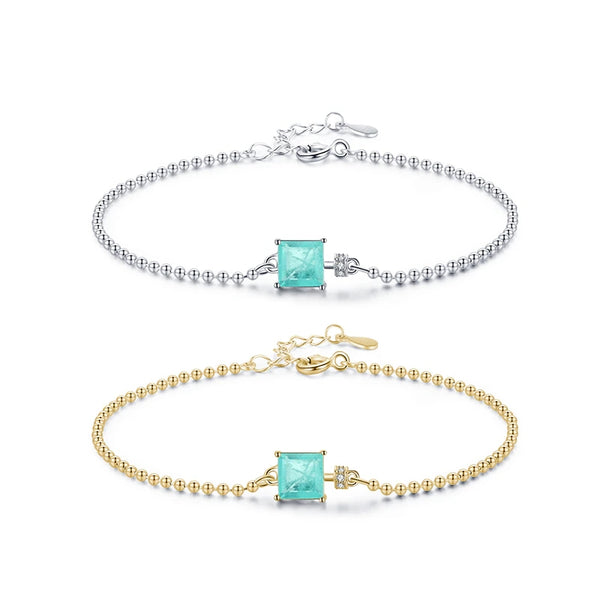 Luxury Tourmaline Beads Bracelet-AstersJewelry