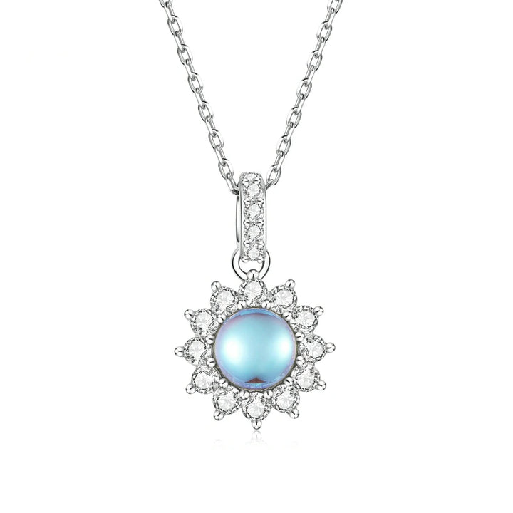 Dazzling Sun Pendant Necklace-AstersJewelry