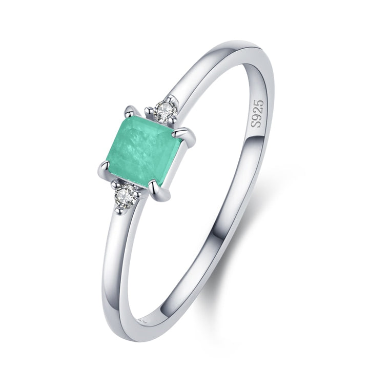 Emerald Tourmaline Rings -AstersJewelry