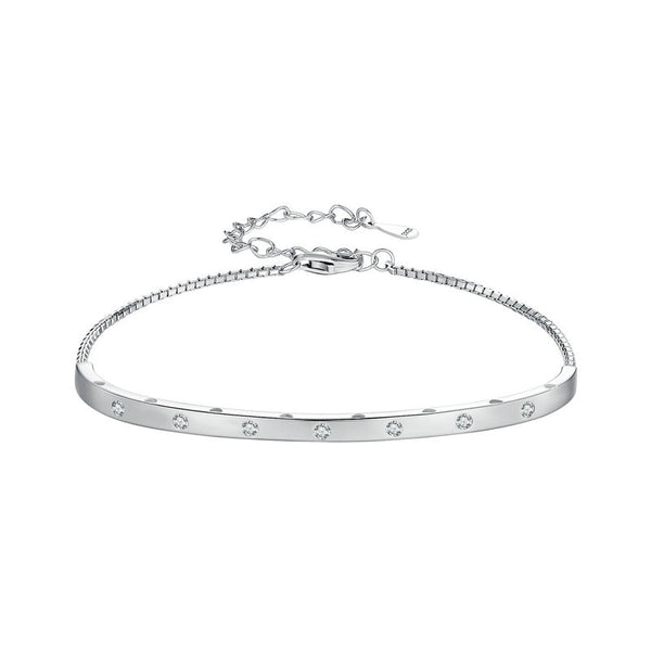 Silver Platinum Plated Bracelet -AstersJewlery