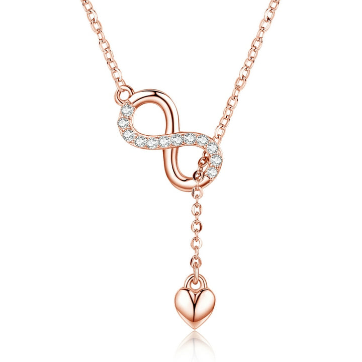 Infinity Love Necklace-AstersJewelry